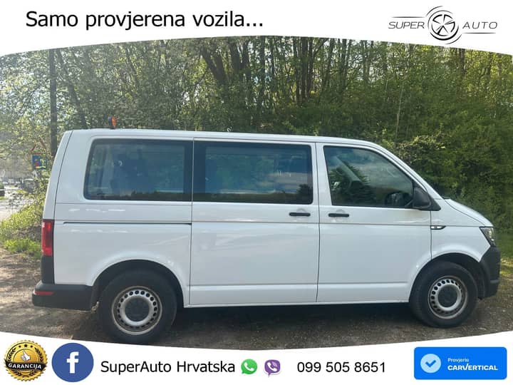 VW Transporter 2.0 TDI Aut. 150 KS, 9-SJED+KLIMA