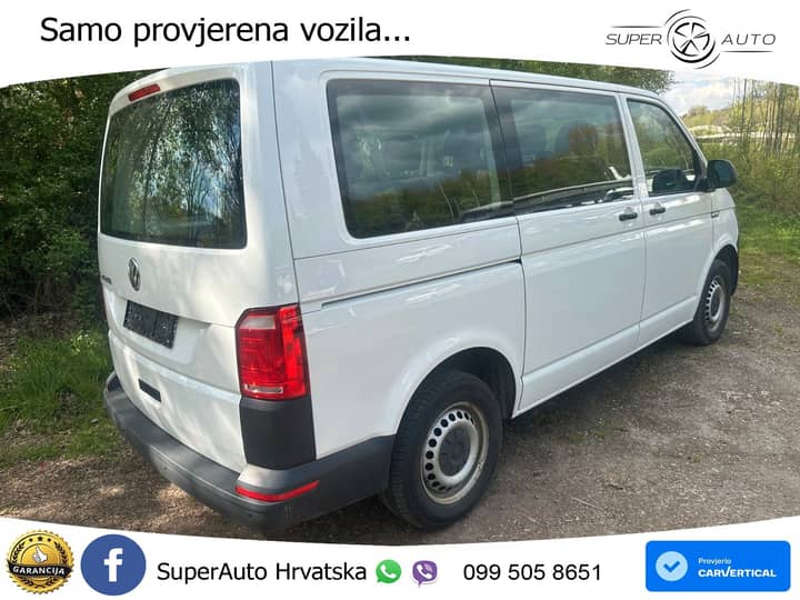 VW Transporter 2.0 TDI Aut. 150 KS, 9-SJED+KLIMA