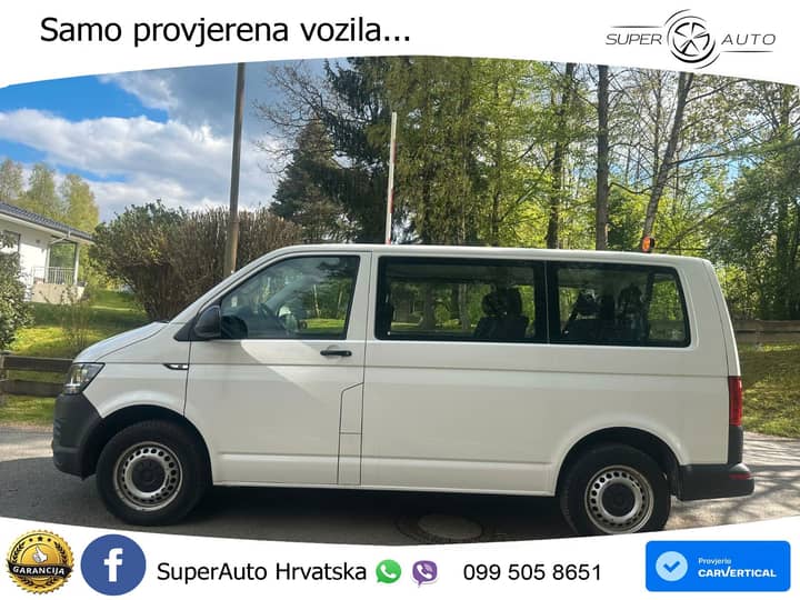 VW Transporter 2.0 TDI Aut. 150 KS, 9-SJED+KLIMA