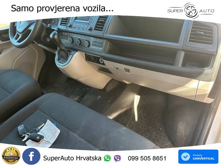 VW Transporter 2.0 TDI Aut. 150 KS, 9-SJED+KLIMA