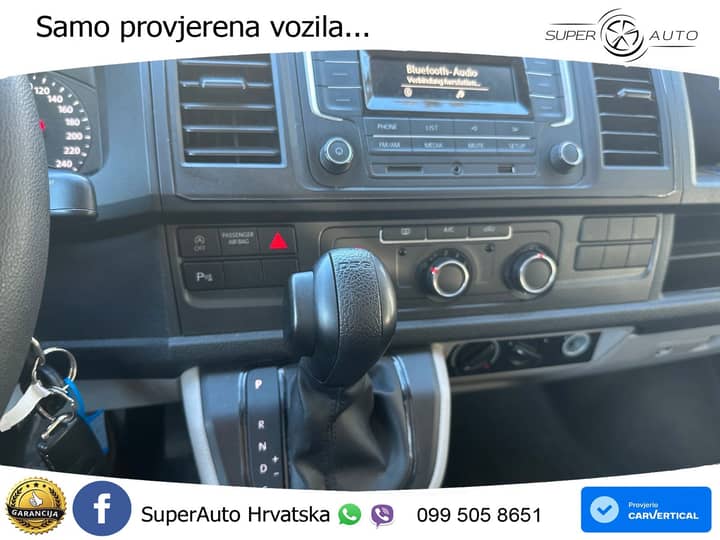 VW Transporter 2.0 TDI Aut. 150 KS, 9-SJED+KLIMA