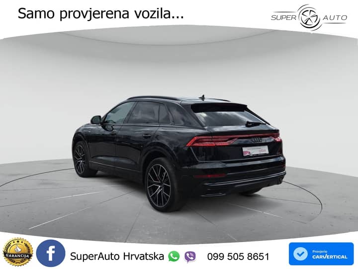 Audi Q8 50 TDI V6 quattro tiptronic S Line 286 KS, ZRAČNI+ACC+4xGR SJED+360+PDC