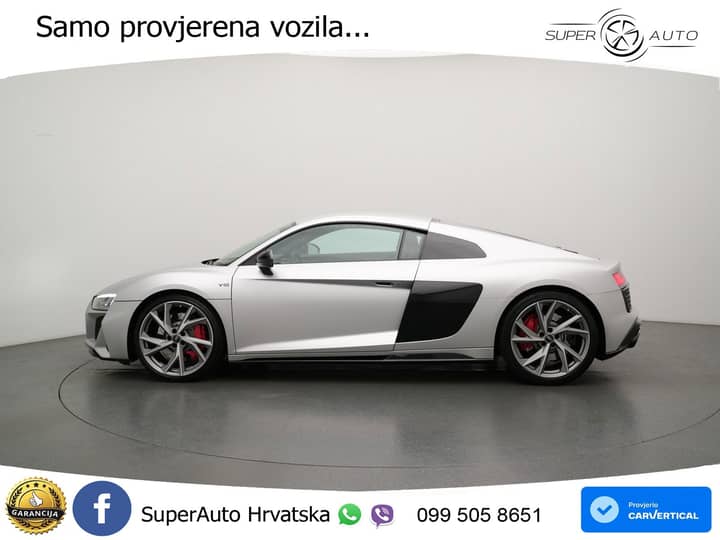 Audi R8 Coupe Performance 5.2 FSI V10 RWD 570 KS, LED+KAM+GR SJED+VIRT