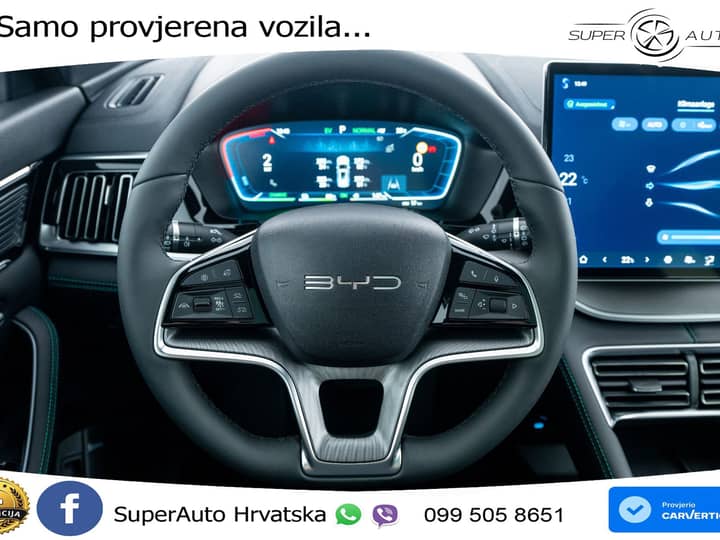 NOVO BYD Seal U DM-i 1.5L Aut. Boost 218 KS, ACC+360+GR SJED+PANO+HEAD+VIRT