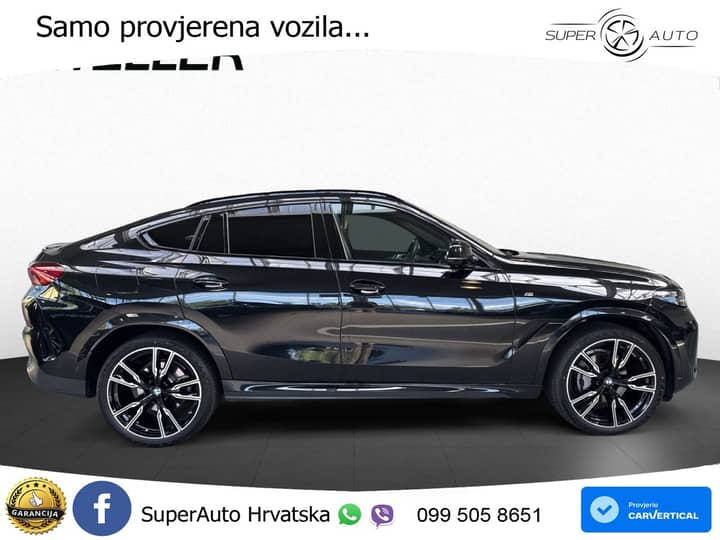 BMW X6 40d xDrive Steptronic M Sport 340 KS, LED+ACC+4xGR SJED+360+PANO