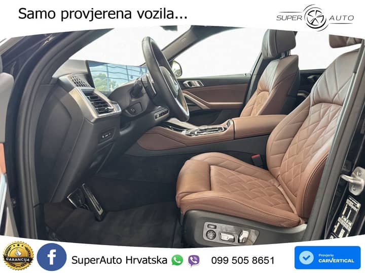 BMW X6 40d xDrive Steptronic M Sport 340 KS, LED+ACC+4xGR SJED+360+PANO
