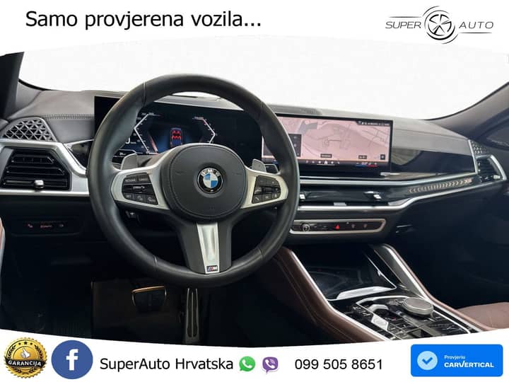 BMW X6 40d xDrive Steptronic M Sport 340 KS, LED+ACC+4xGR SJED+360+PANO