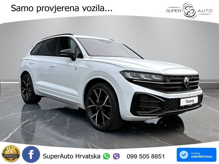 VW Touareg 3.0 TDI 4M Aut. R-Line 286 KS, PANO+ZRAČ+360+GR SJED+ACC+KEY+HEAD