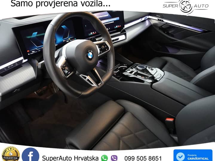 BMW 520d Touring Aut. M Sport 197 KS, ACC+LED+360+GR SJED+HEAD+VIRT