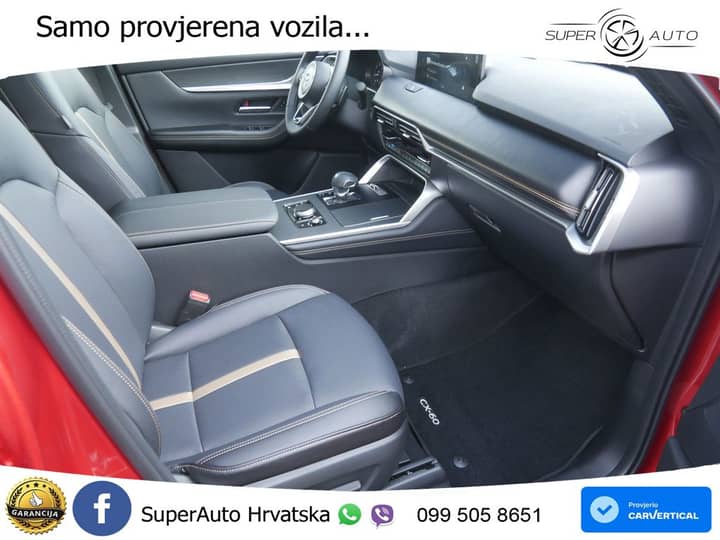 Mazda CX-60 3.3 e-Skyactiv AWD Aut. 254 KS, PANO+360+ACC+GR SJED+VIRT+LANE