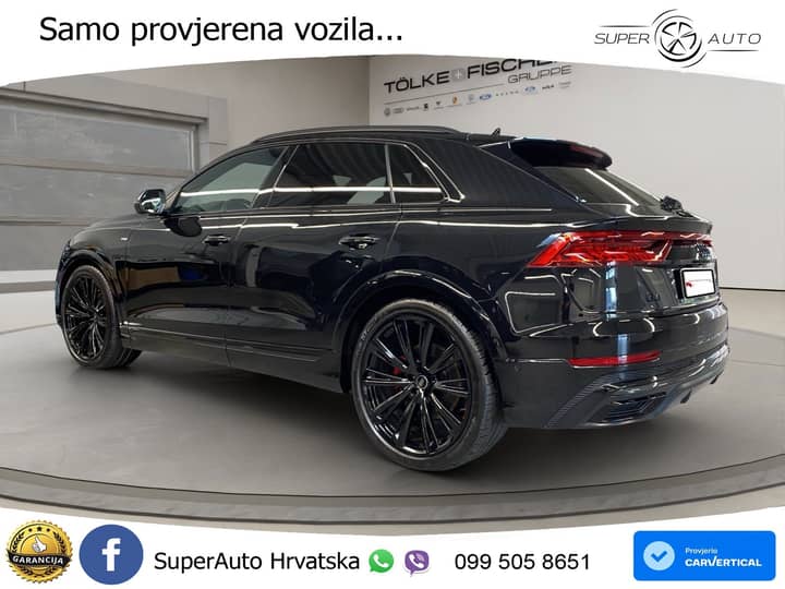 Audi Q8 50 TDI V6 quattro tiptronic S Line 286 KS, ZRAČNI+ACC+GR SJED+360+PDC