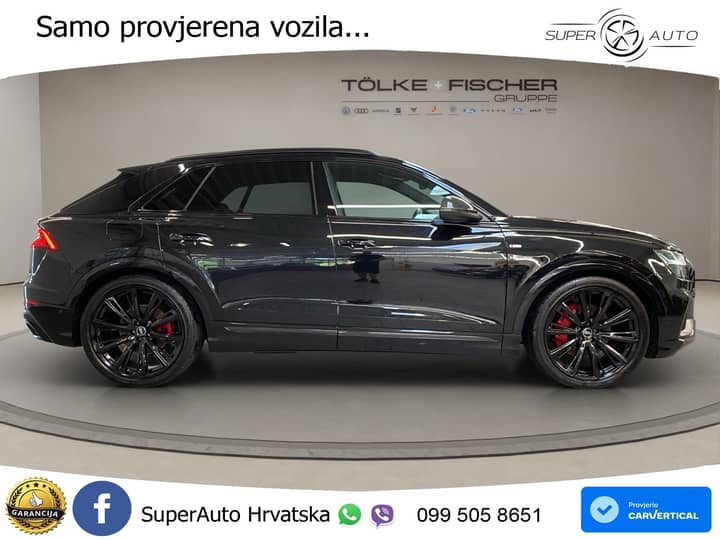 Audi Q8 50 TDI V6 quattro tiptronic S Line 286 KS, ZRAČNI+ACC+GR SJED+360+PDC