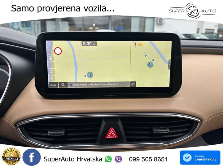 Hyundai Santa Fe 1.6 T-GDi 4WD Prime 179 KS, PANO+ACC+KAM+GR SJED+LED+LANE