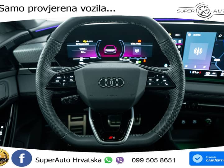 Audi A6 Avant e-tron performance S line 367 KS, ACC+360+GR SJED+PANO+HEAD