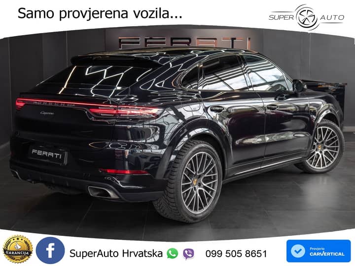 Porsche Cayenne Coupe 3.0 V6 Tiptronic S 340 KS, ZRAČNI+ACC+GR SJED+360+PANO