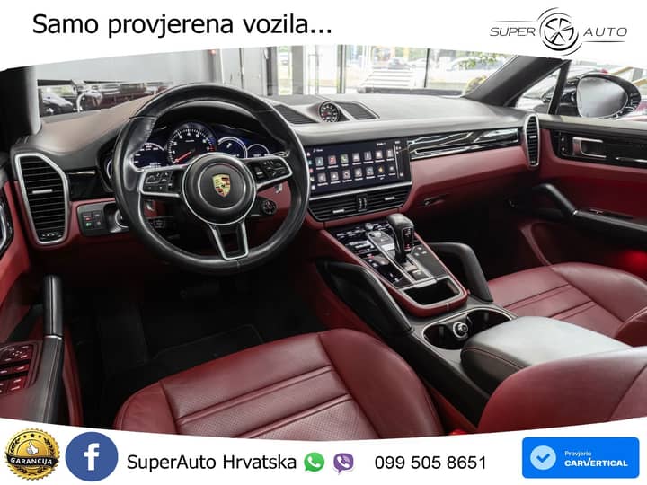 Porsche Cayenne Coupe 3.0 V6 Tiptronic S 340 KS, ZRAČNI+ACC+GR SJED+360+PANO