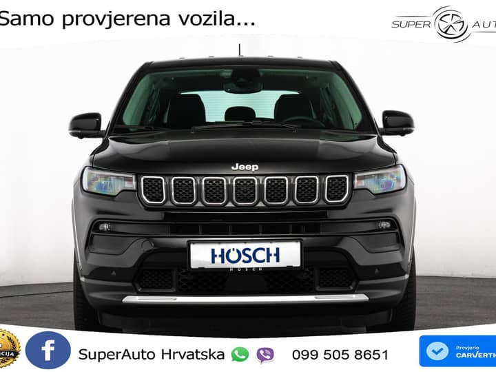 Jeep Compass 1.3 GSE T4 Aut. 130 KS, LED+ACC+GR SJED+KAM+VIRT+PDC