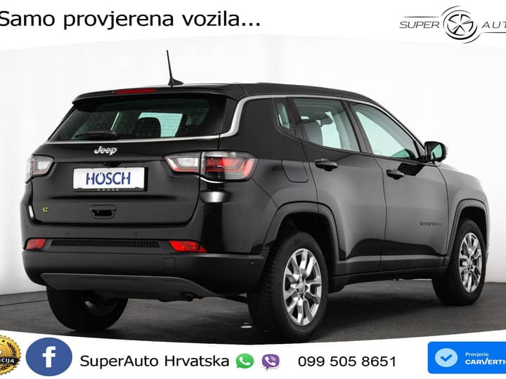 Jeep Compass 1.3 GSE T4 Aut. 130 KS, LED+ACC+GR SJED+KAM+VIRT+PDC