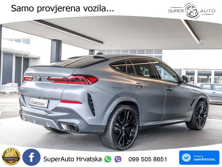 BMW X6 40d xDrive Steptronic M Sport 340 KS, LED+ACC+4xGR SJED+360+PANO