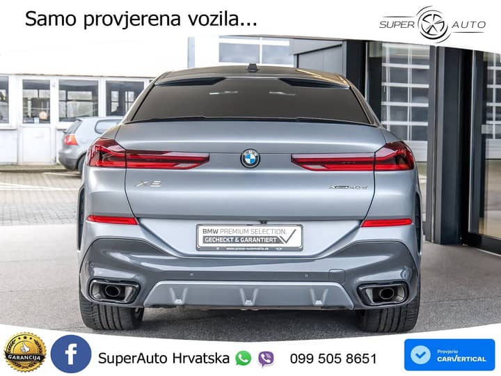 BMW X6 40d xDrive Steptronic M Sport 340 KS, LED+ACC+4xGR SJED+360+PANO