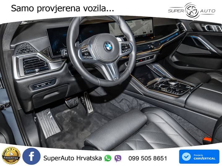 BMW X6 40d xDrive Steptronic M Sport 340 KS, LED+ACC+4xGR SJED+360+PANO