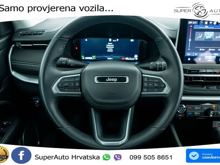 Jeep Compass 1.3 GSE T4 Aut. 130 KS, LED+ACC+GR SJED+360+VIRT+PDC