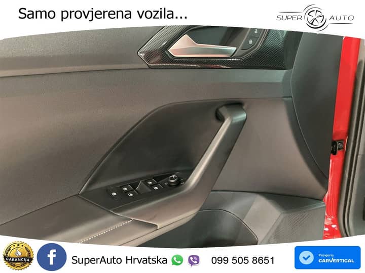 VW T-Cross 1.5 TSI DSG R-Line 150 KS, ACC+KAM+KEY+GR SJED+VIRT+LANE