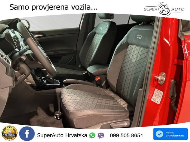 VW T-Cross 1.5 TSI DSG R-Line 150 KS, ACC+KAM+KEY+GR SJED+VIRT+LANE