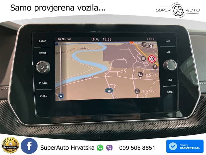 VW T-Cross 1.5 TSI DSG R-Line 150 KS, ACC+KAM+KEY+GR SJED+VIRT+LANE