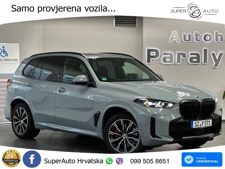 BMW X5 30d xDrive Aut. M Sport 286 KS, ACC+LED+KAM+GR SJED+VIRT+ASIST