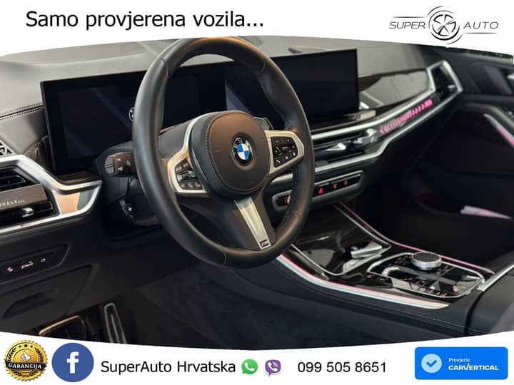 BMW X5 30d xDrive Aut. M Sport 286 KS, ACC+LED+KAM+GR SJED+VIRT+ASIST