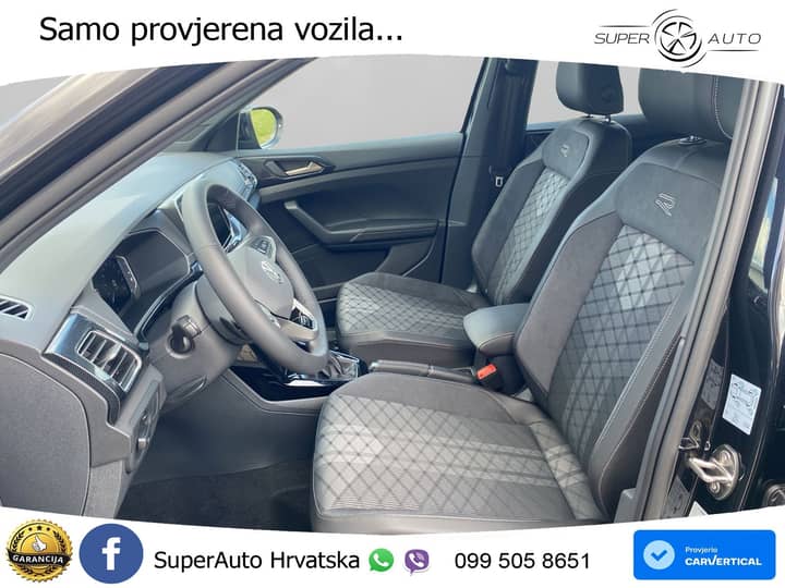 VW T-Cross 1.5 TSI DSG R-Line 150 KS, ACC+KAM+KEY+GR SJED+VIRT+LANE