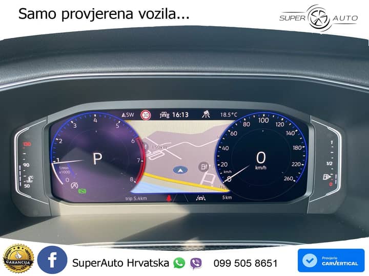 VW T-Cross 1.5 TSI DSG R-Line 150 KS, ACC+KAM+KEY+GR SJED+VIRT+LANE
