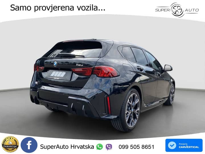 BMW 118d Aut. 150 KS, LED+HEAD+GR SJED+360+PARK