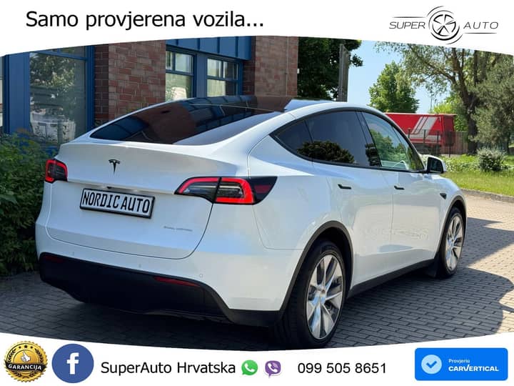 Tesla Model Y Long Range AWD 514 KS, PANO+ACC+KAM+GR SJED+KEY+VIRT+LANE