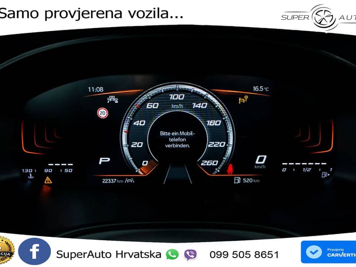 Seat Arona 1.0 TSI DSG Style 116 KS, LED+TEM+PDC+VIRT+KLIMA