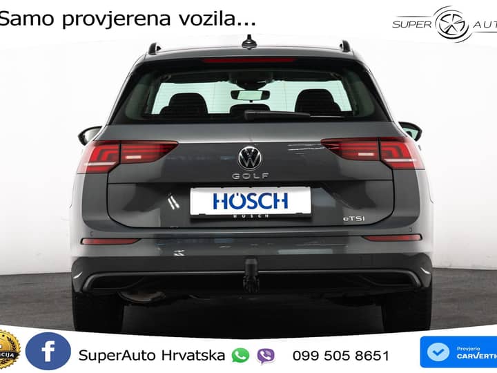 VW Golf 8 Variant 1.5 eTSI DSG Life 116 KS, LED+ACC+GR SJED+VIRT+PDC