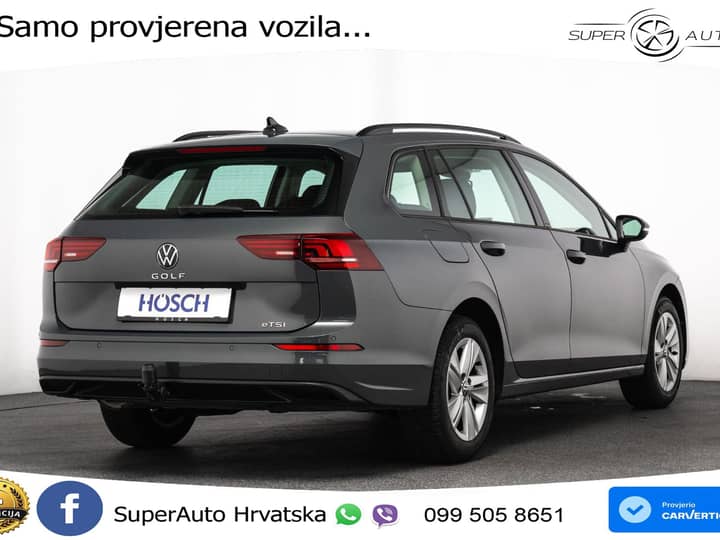 VW Golf 8 Variant 1.5 eTSI DSG Life 116 KS, LED+ACC+GR SJED+VIRT+PDC