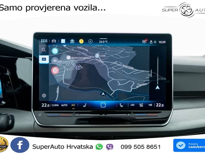 VW Golf 8 Variant 1.5 eTSI DSG Life 116 KS, LED+ACC+GR SJED+VIRT+PDC