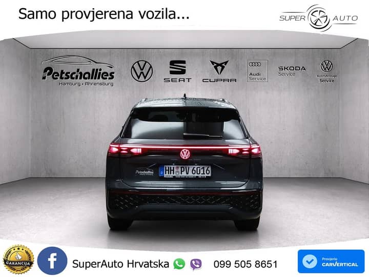 VW Tayron 2.0 TSI 4M DSG R-Line 204 KS, ACC+PANO+360+HEAD+VIRT+MASAŽA