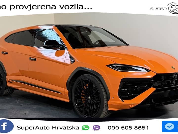 Lamborghini Urus SE 4.0 V8 PHEV 4WD Aut. Akrapovič 799 KS, ZRAČNI+ACC+360