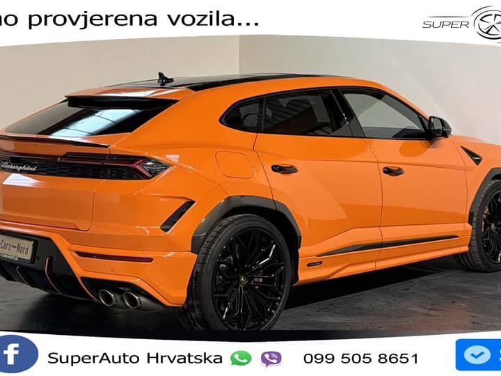 Lamborghini Urus SE 4.0 V8 PHEV 4WD Aut. Akrapovič 799 KS, ZRAČNI+ACC+360
