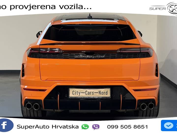 Lamborghini Urus SE 4.0 V8 PHEV 4WD Aut. Akrapovič 799 KS, ZRAČNI+ACC+360