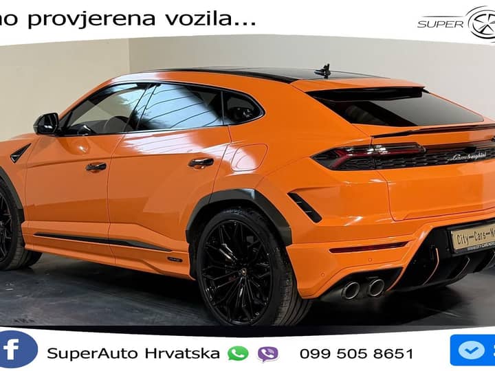 Lamborghini Urus SE 4.0 V8 PHEV 4WD Aut. Akrapovič 799 KS, ZRAČNI+ACC+360