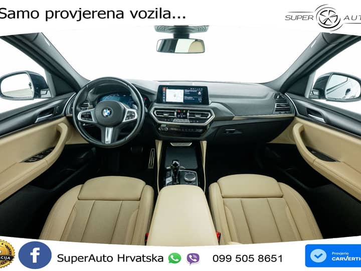 BMW X4 20i xDrive Steptronic M Sport 184 KS, LED+360+ASIST+VIRT+PDC+NAVI+KLIMA