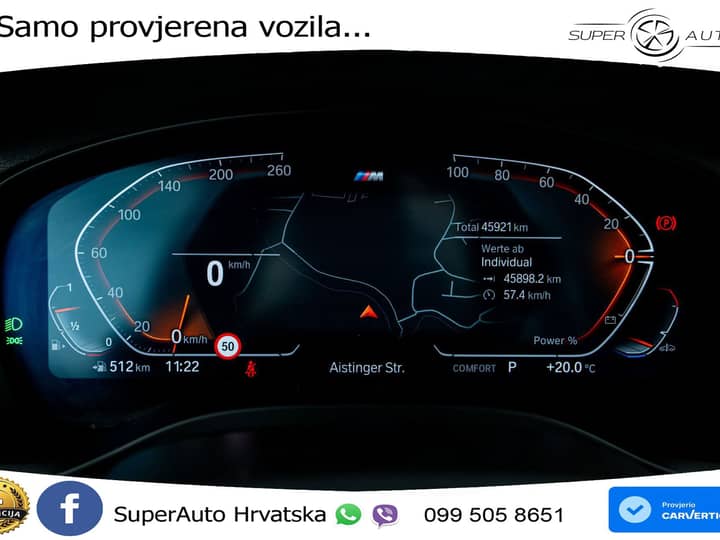 BMW X4 20i xDrive Steptronic M Sport 184 KS, LED+360+ASIST+VIRT+PDC+NAVI+KLIMA