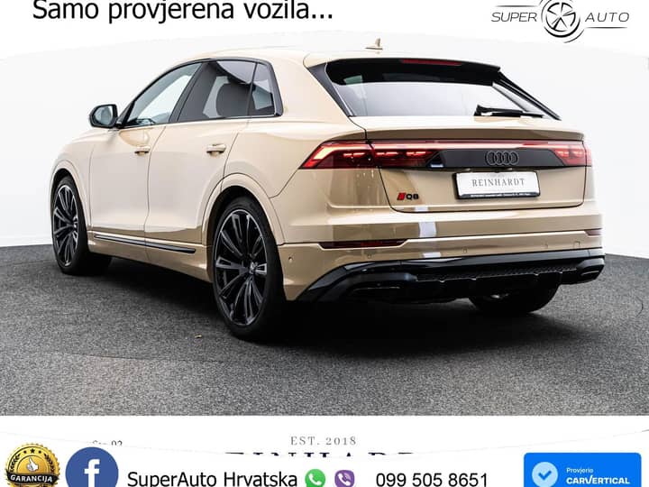 Audi Q8 55 TFSI quattro Aut. S line 340 KS, ZRAČNI+ACC+360+GR SJED+HEAD+PANO