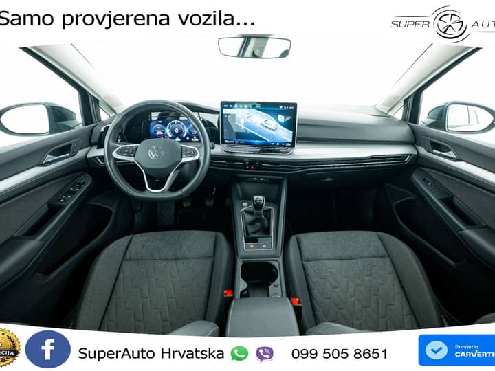 VW Golf VIII 2.0 TDI Life 116 KS, ACC+KAM+VIRT