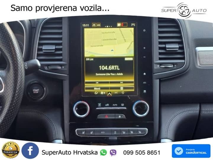 Renault Koleos 2.0 DCI 4WD Aut. Initiale Paris 184 KS, LED+ACC+GR SJED+KAM+PARK