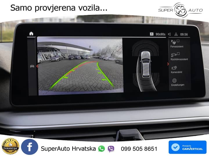 BMW 520d xDrive Touring Aut. 190 KS, ZRAČNI+KAM+LED+4xGR SJED+VIRT+NAVI